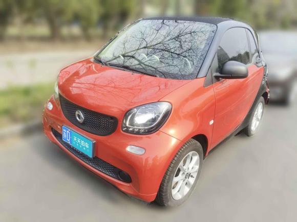 [常州·苏D] 二手smartsmart fortwo2015款 1.0L 52千瓦硬顶灵动版