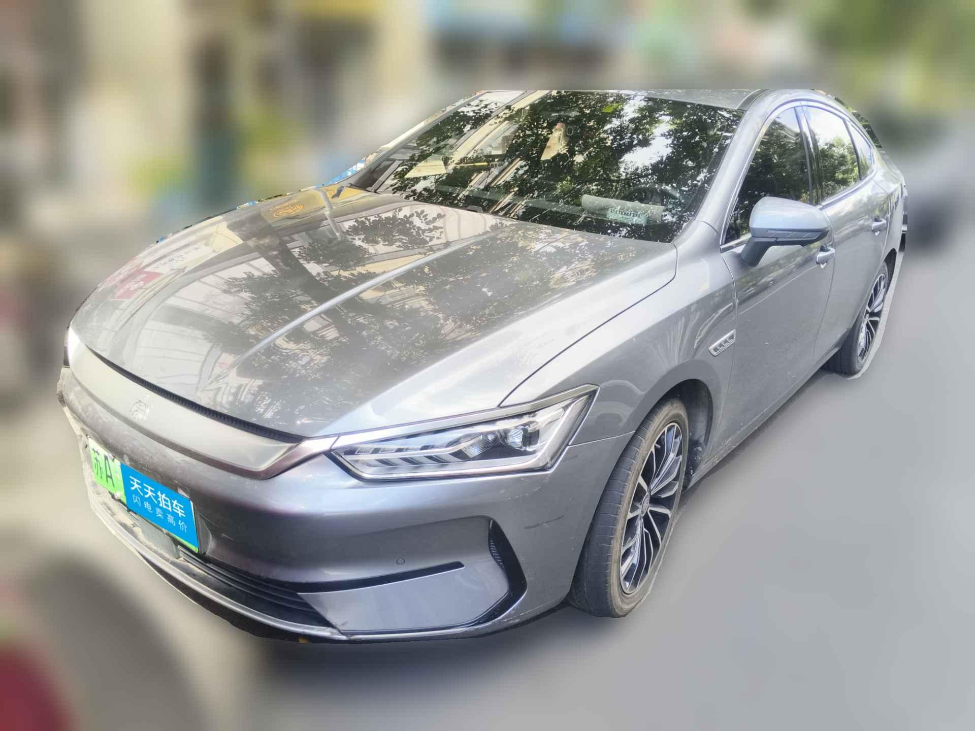 [南京·苏A] 比亚迪秦PLUS2021款 EV 600KM 旗舰型