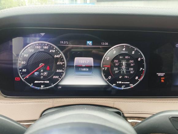 [杭州·浙A] 二手奔驰奔驰S级AMG2018款 AMG S 63 L 4MATIC+