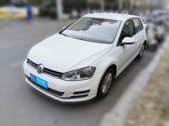 大众高尔夫2014款 1.6L 自动时尚型「青岛二手车」「天天拍车」