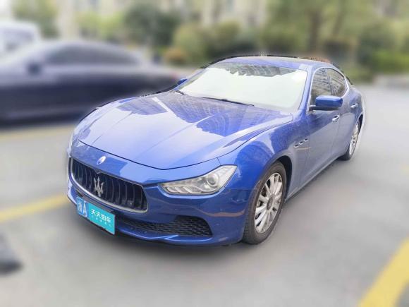 [杭州·浙A] 二手玛莎拉蒂Ghibli2014款 3.0T 标准版