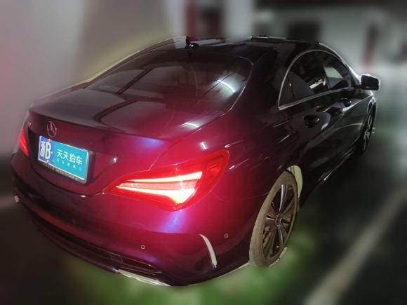 [宁波·浙B] 二手奔驰奔驰CLA2017款 改款 CLA 200 时尚型