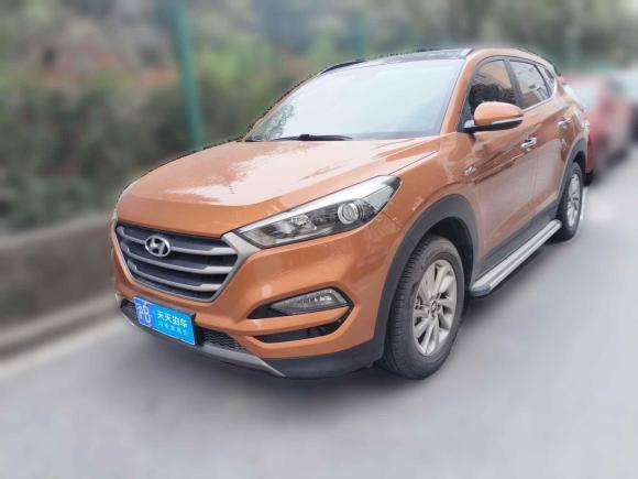 现代途胜2015款 1.6T 双离合两驱智能型「上海二手车」「天天拍车」