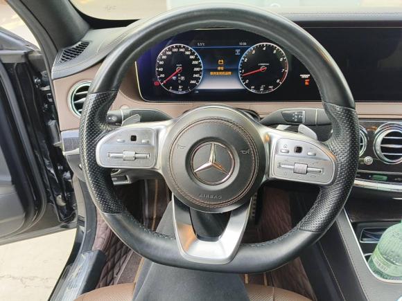 [青岛·鲁B] 二手奔驰奔驰S级2018款 S 450 L 4MATIC