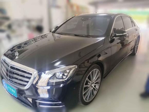 奔馳奔馳S級2019款 S 450 L 4MATIC 臻藏版「青島二手車」「天天拍車」