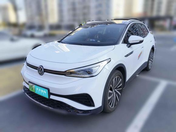 大众ID.4 X2022款 纯净长续航版「宁波二手车」「天天拍车」