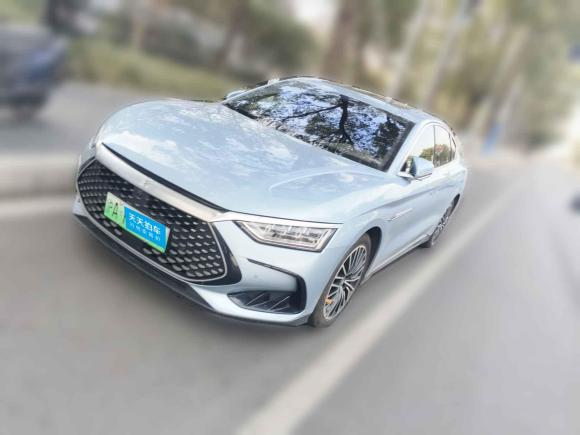 比亚迪汉2023款 DM-i 冠军版 121KM 尊荣型「上海二手车」「天天拍车」