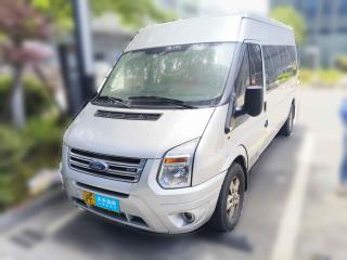 福特新世代全顺2019款 2.2T标准型长轴中顶15座国VI「上海二手车」「天天拍车」