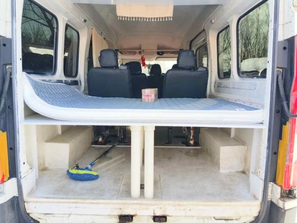 [济南·鲁A] 二手大通新途V902021款 2.0T手动智运王后驱单胎加长轴超高顶7座