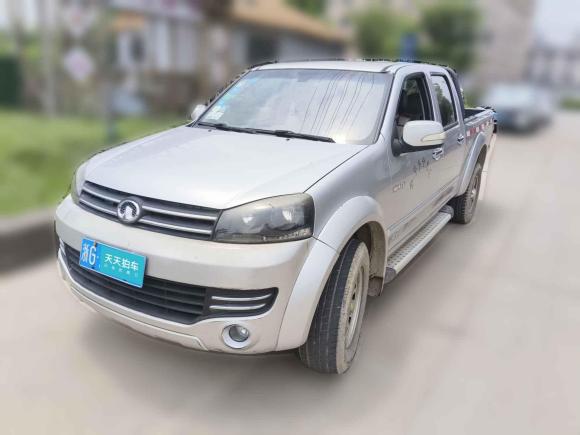 长城风骏52013款 2.0T欧洲版 两驱精英型 6MT大双排GW4D20B「义乌二手车」「天天拍车」