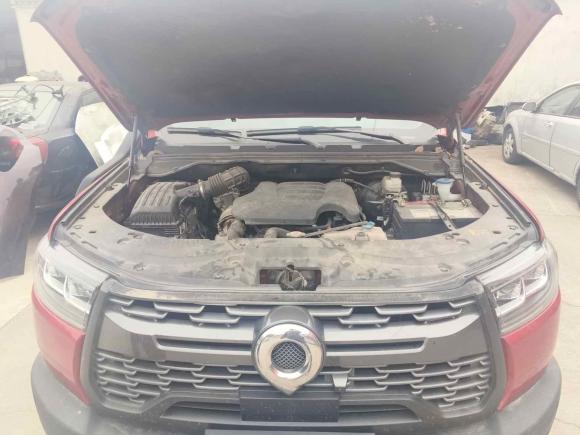 [南通·苏M] 二手长城炮2021款 2.0T乘用全球版自动柴油四驱舒适型标箱拖挂版GW4D20M