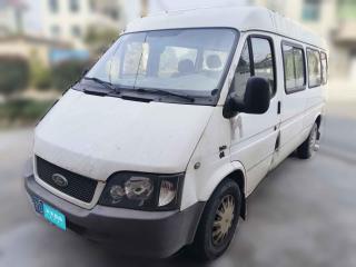 福特经典全顺2013款 2.8T柴油冰白物流车长轴中顶JX493ZLQ3A