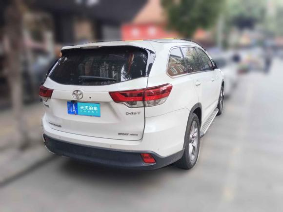 [成都·川A] 二手丰田汉兰达2021款 2.0T 四驱尊贵版 7座