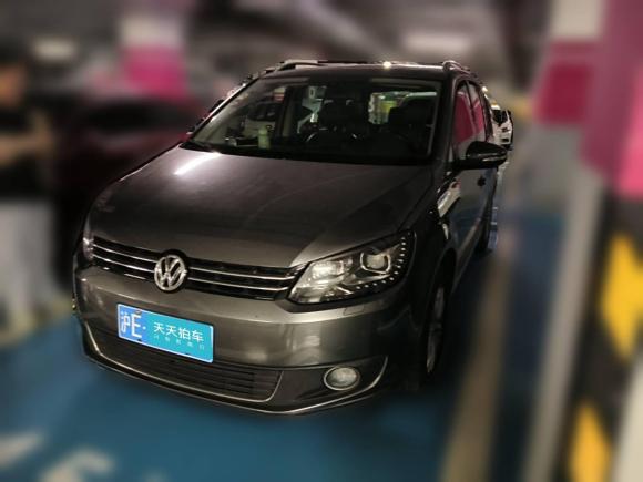 大众途安2013款 1.4T DSG璀璨版7座「上海二手车」「天天拍车」