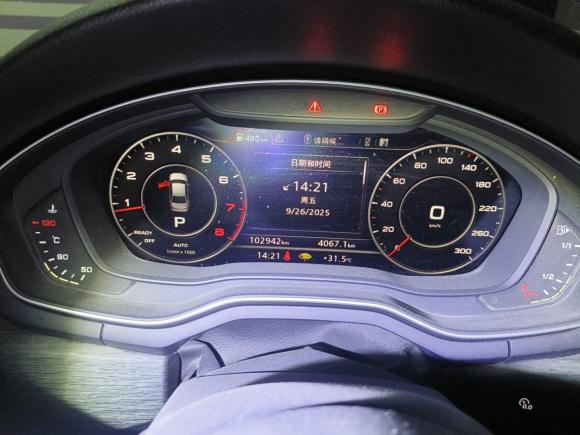 [杭州·浙A] 二手奥迪奥迪A4L2017款 Plus 45 TFSI quattro 风尚型