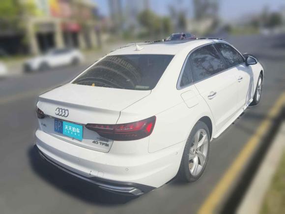 [深圳·粤P] 二手奥迪奥迪A4L2020款 40 TFSI 豪华致雅型