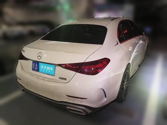 [合肥·皖A] 二手奔驰奔驰C级2022款 改款 C 200 L 运动版
