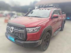 [南通·苏M] 长城炮2021款 2.0T乘用全球版自动柴油四驱舒适型标箱拖挂版GW4D20M