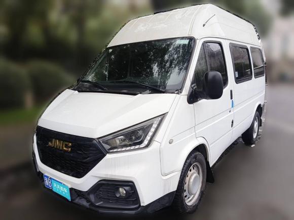 [宁波·浙B] 二手江铃特顺2021款 2.8T空间王金牛款短轴中高顶6座柴油国VI JX493