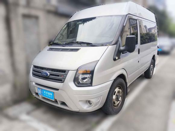 福特新世代全顺2016款 2.2T短轴6座中顶多功能车「嘉兴二手车」「天天拍车」