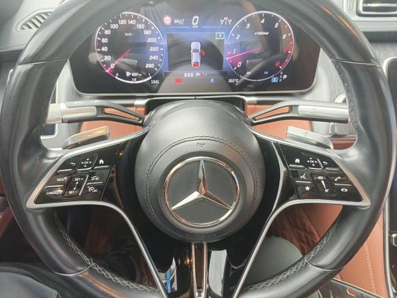 [武汉·鄂W] 二手奔驰奔驰S级2021款 改款 S 400 L 商务型