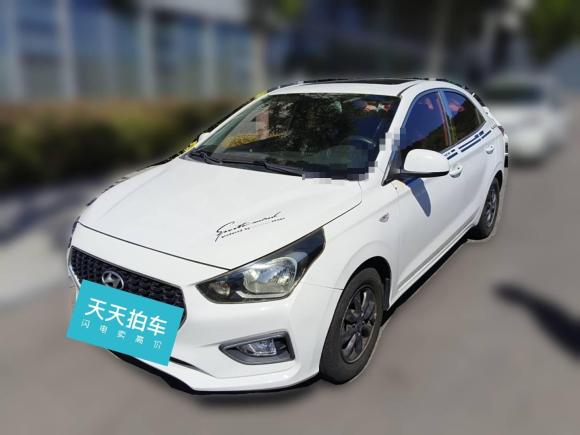 现代瑞纳2017款 1.4L 手动焕彩天窗版 国V「青岛二手车」「天天拍车」