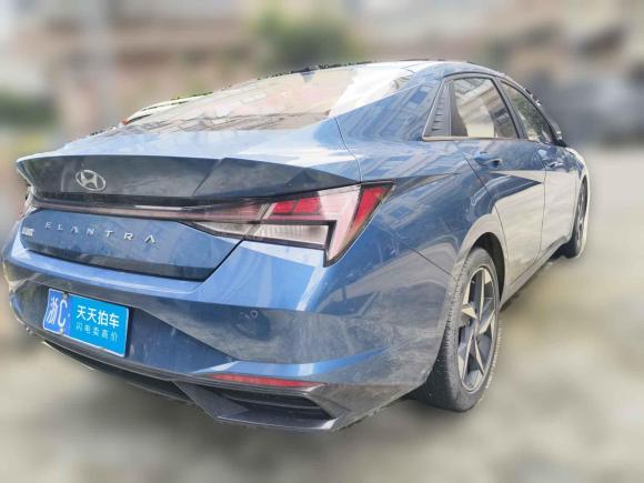 [温州·浙C] 二手现代伊兰特2022款 1.5L CVT LUX尊贵版