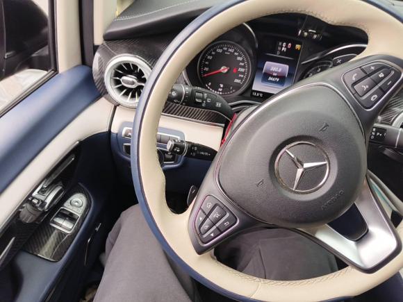 [苏州·苏U] 二手奔驰奔驰V级2018款 V 260 L 尊贵加长版 国VI