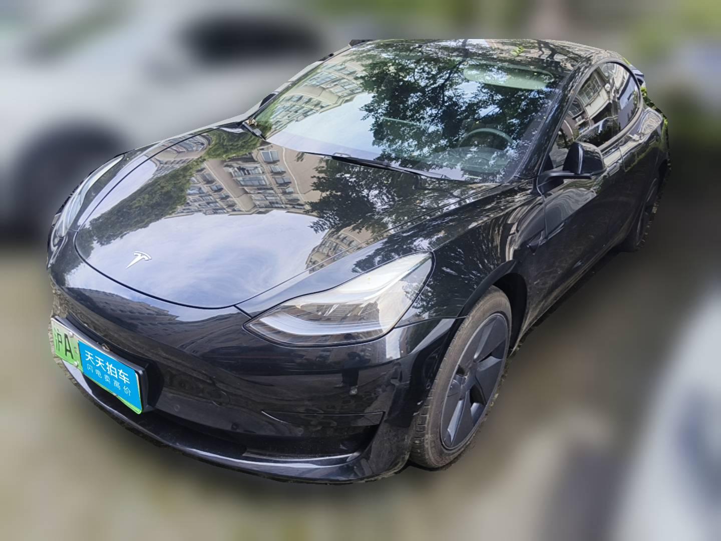 [上海·沪A] 特斯拉Model 32022款 后轮驱动版