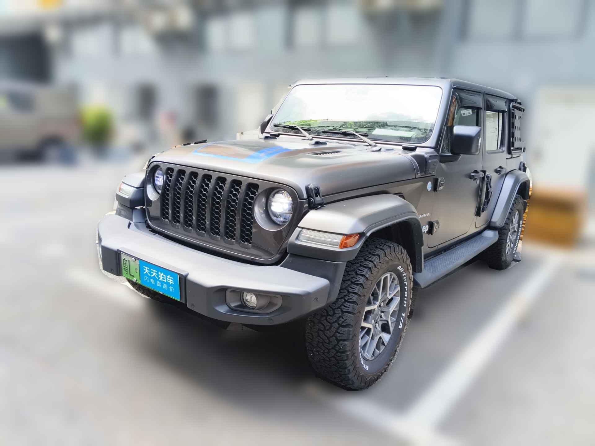 [深圳·粤L] Jeep牧马人新能源2021款 四门 2.0T 4xe 撒哈拉