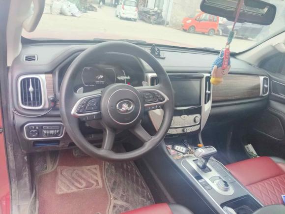 [南通·苏M] 二手长城炮2021款 2.0T乘用全球版自动柴油四驱舒适型标箱拖挂版GW4D20M