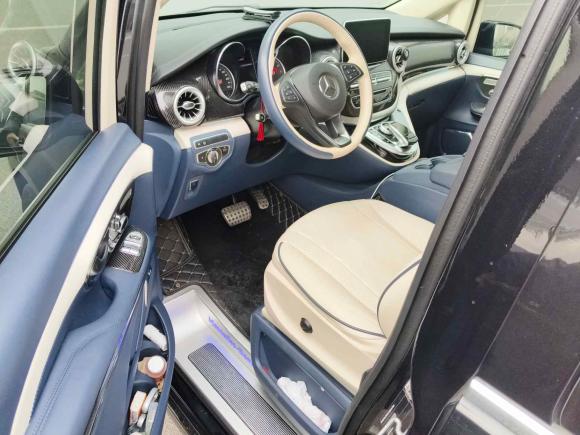 [苏州·苏U] 二手奔驰奔驰V级2018款 V 260 L 尊贵加长版 国VI