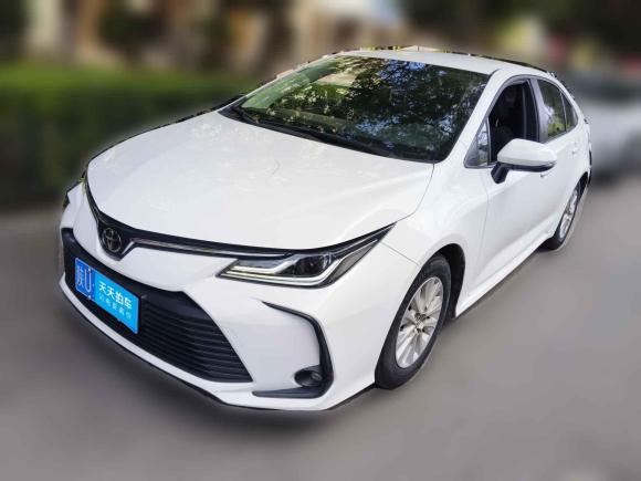 丰田卡罗拉2022款 TNGA 1.5L CVT先锋版「西安二手车」「天天拍车」