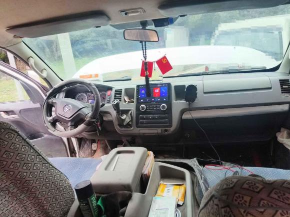 [武汉·鄂A] 二手福田蒙派克S2013款 2.8T财富快车经典型 柴油长轴ISF2.8