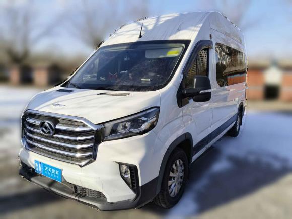 [济南·鲁A] 二手大通新途V902021款 2.0T手动智运王后驱单胎加长轴超高顶7座