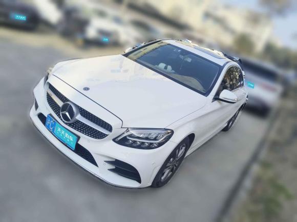 [上海·沪C] 二手奔驰奔驰C级2020款 C 200 L 时尚型运动版