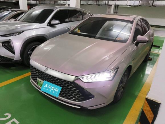 [杭州·浙A] 二手比亚迪秦PLUS2021款 DM-i 120KM 尊贵型