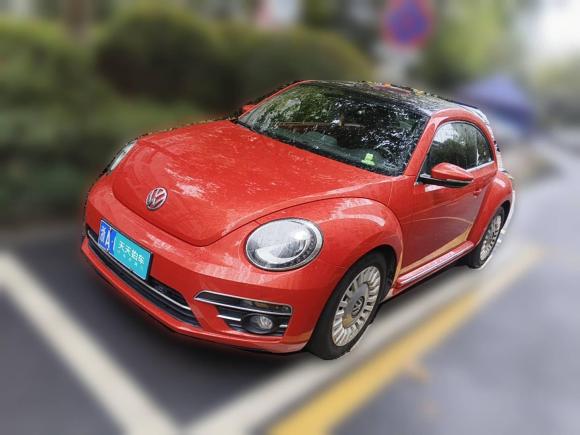 大众甲壳虫2018款 180TSI 乐动橙版「杭州二手车」「天天拍车」