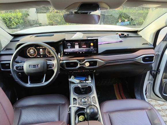 [武汉·鄂D] 二手吉利汽车豪越2022款 1.8TD DCT旗舰型 7座