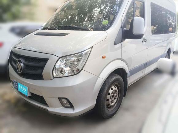 福田图雅诺2022款 2.5T手动通途多功能长轴中顶后单胎5/6/7/9座D25TCIF1「宁波二手车」「天天拍车」