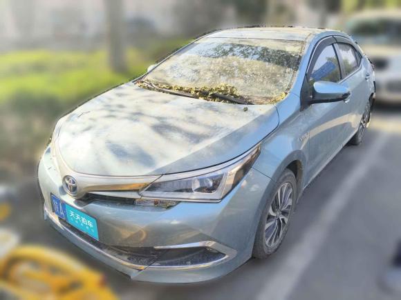 丰田卡罗拉2017款 改款双擎 1.8L E-CVT精英版「西安二手车」「天天拍车」