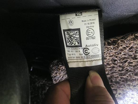 [杭州·浙A] 二手大众夏朗2018款 380TSI 畅享版尊享型 6座