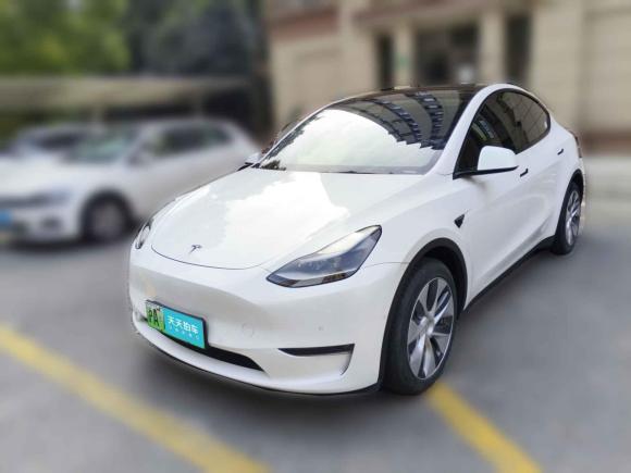 特斯拉Model Y2021款 標準續航后驅版「上海二手車」「天天拍車」