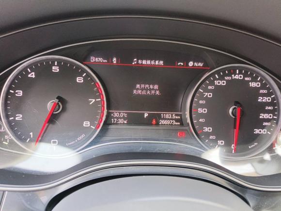 [佛山·粤E] 二手奥迪奥迪A6L2012款 30 FSI 豪华型