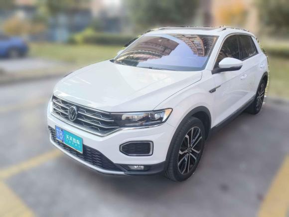 大众T-ROC探歌2021款 280TSI DSG两驱舒享智联版「上海二手车」「天天拍车」