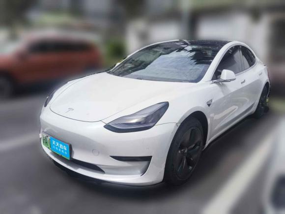 特斯拉Model 32020款 改款 标准续航后驱升级版「上海二手车」「天天拍车」
