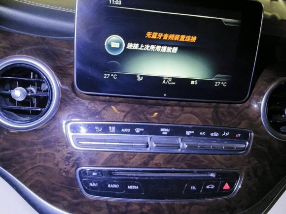 [上海·沪B] 二手奔驰奔驰V级2016款 V 260 L 尊贵加长版