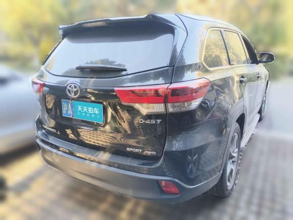 [上海·沪A] 二手丰田汉兰达2018款 2.0T 四驱豪华版 7座 国VI