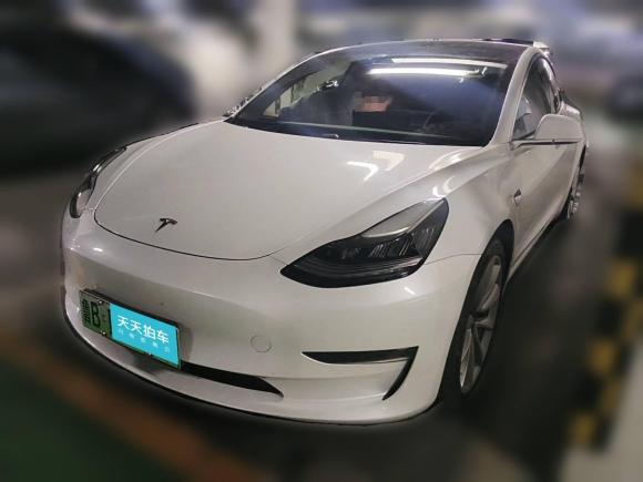 特斯拉Model 32020款 改款 長續(xù)航后輪驅(qū)動版「青島二手車」「天天拍車」