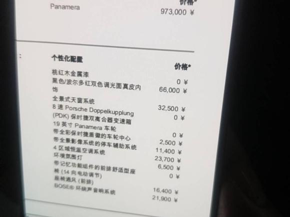[佛山·粤A] 二手保时捷Panamera2019款 Panamera 2.9T